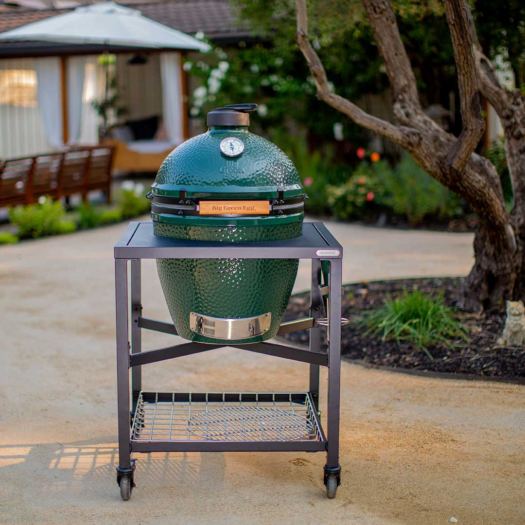 Medium green egg grill best sale